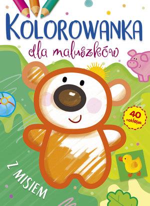 KOLOROWANKA DLA MALUSZKÓW Z MISIEM