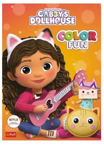 GABBYS DOLLHOUSE. KOLOROWANKA