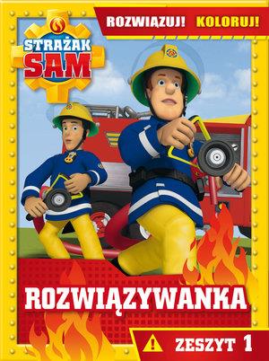 STRAŻAK SAM. ROZWIĄZYWANKA. ROZWIĄZUJ! KOLORUJ!