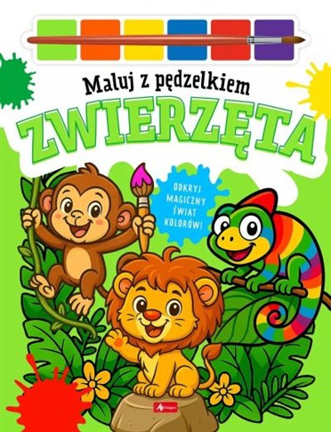 MALUJ PĘDZELKIEM. ZWIERZĘTA