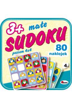 MAŁE SUDOKU. 3+ POZIOM 4X4. 80 NAKLEJEK