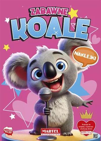 ZABAWNE KOALE Z NAKLEJKAMI
