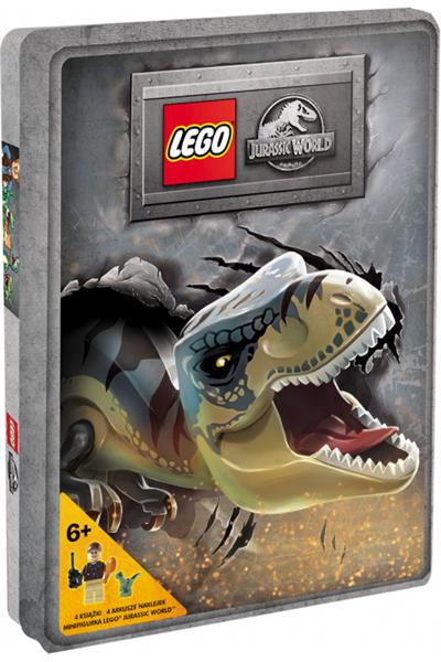 LEGO JURASSIC WORLD. ZESTAW KSIĄŻEK Z KLOCKAMI LEG