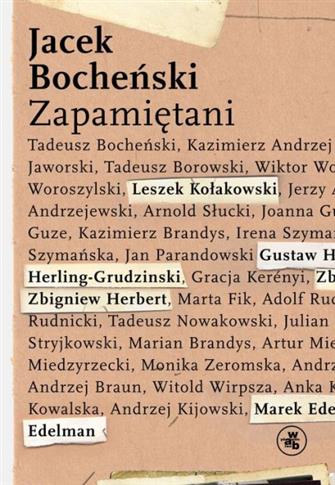 ZAPAMIĘTANI J.BOCHEŃSKI