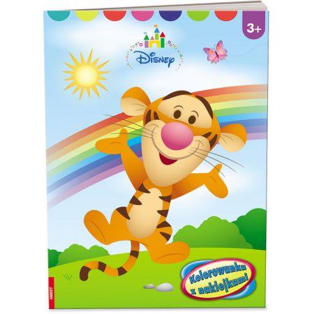 DISNEY MALUCH. KOLOROWANKA Z NAKLEJKAMI