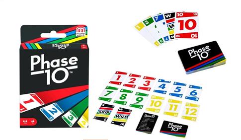 Mattel, Gra karciana, Phase 10