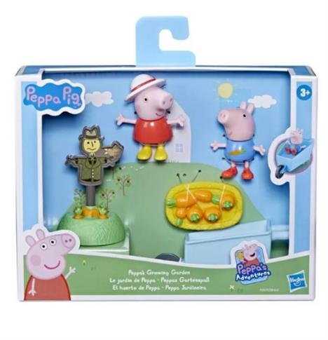 FIGURKI ŚWINKA PEPPA - ZESTAW OGRÓD