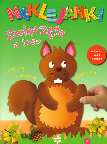 NAKLEJANKI ZWIERZĘTA Z LASU