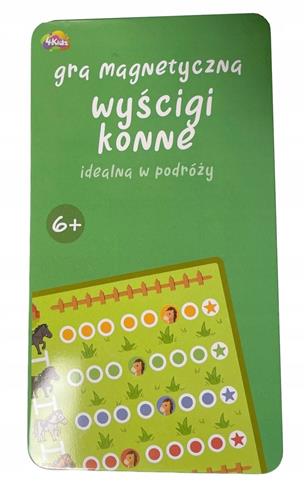 Podróżna Gra magnetyczna Wyścigi konne