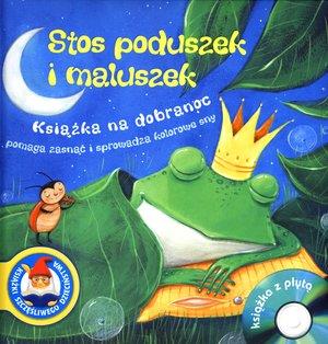 STOS PODUSZEK I MALUSZEK. KSIĄŻKA NA DOBRANOC