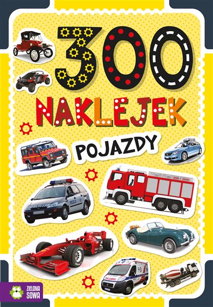 300 NAKLEJEK. POJAZDY