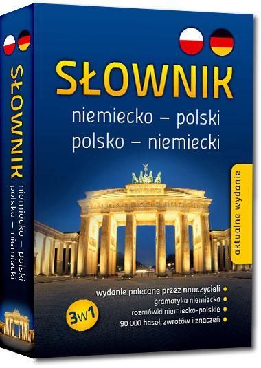 SŁOWNIK NIEMIECKO-POLSKI, POLSKO-NIEMIECKI 3W1