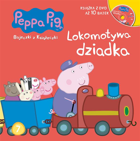 ŚWINKA PEPPA. BAJECZKI Z.. 7 LOKOMOTYWA DZIADKA