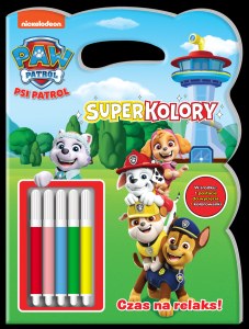 Czas na relaks. Psi Patrol. SuperKolory