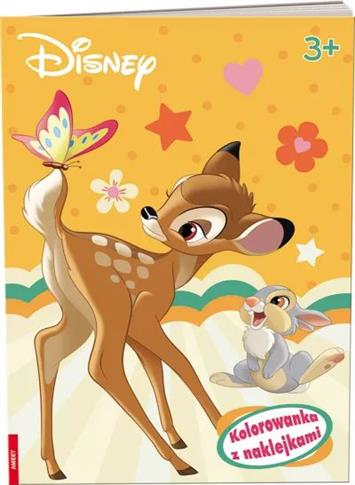 Disney classic. Kolorowanka z naklejkami