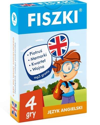 Angielski. Fiszki. 4 gry do naukiAngielski. Fiszki