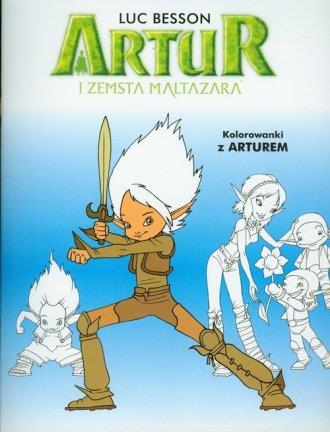 Artur i zemsta Maltazara. Kolorowanki z Arturem
