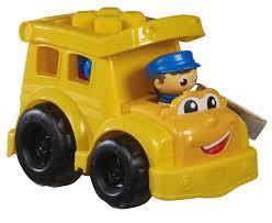 AUTOBUS SONNY + KLOCKI MEGA BLOKS FIRST BUILDERS