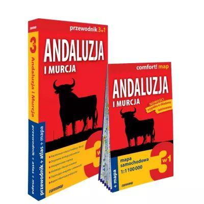 Andaluzja i Murcja 3w1: przewodnik + atlas + mapa