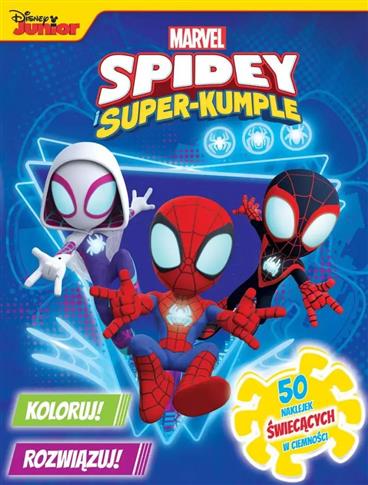 Marvel Spidey i Super-kumple. Koloruj! Rozwiązuj!