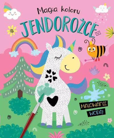 MAGIA KOLORU. JEDNOROŻCE. MALOWANIE WODĄ!