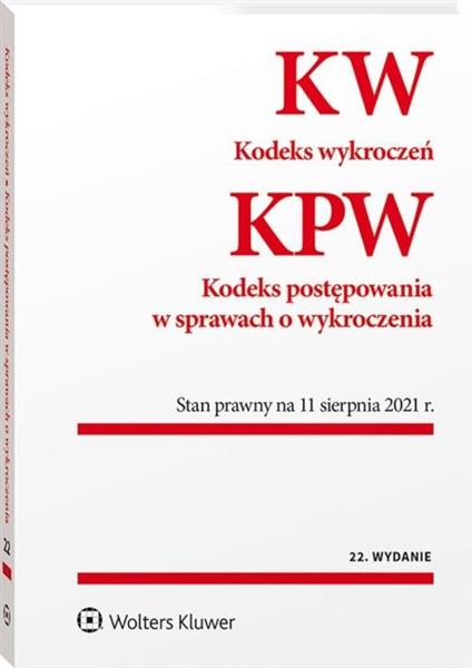 KODEKS WYKROCZEŃ. KODEKS POSTĘPOWANIA W SPRAWACH..