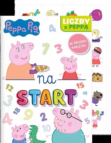 Liczby z Peppą. Świnka Peppa. Na start...