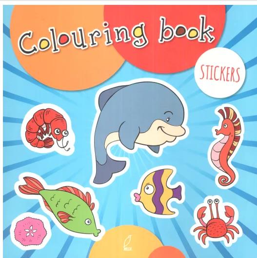 COLOURING BOOK STICKERS