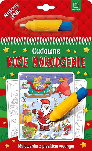CUDOWNE BOŻE NARODZENIE. MALOWANKA Z PISAKIEM