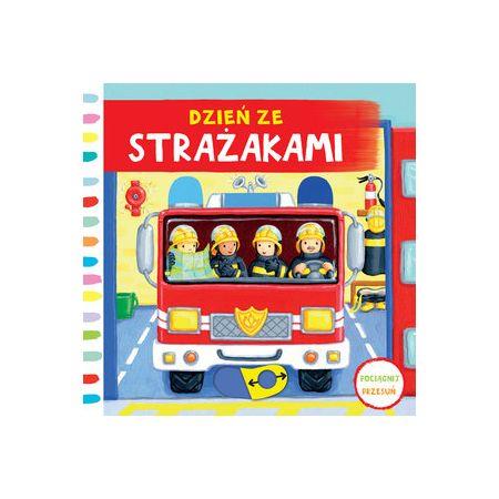 Dzień ze strażakami. Pociągnij-przesuń