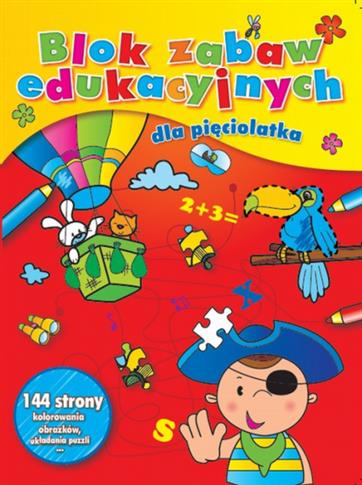 Blok Zabaw edukacyjnych dla pięciolatka