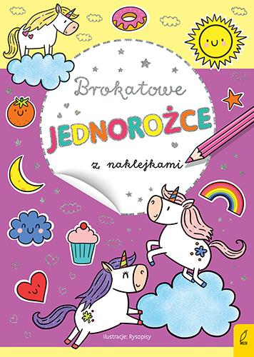 BROKATOWE KOLOROWANKI. BROKATOWE JEDNOROŻCE