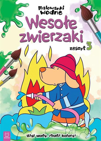 MALOWANKI WODNE. WESOŁE ZWIERZAKI