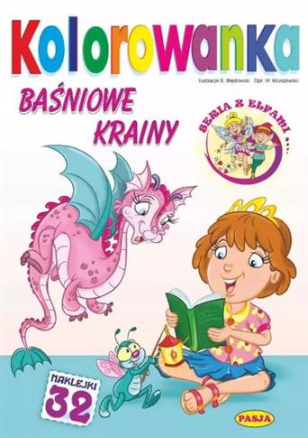 BAŚNIOWE KRAINY. KOLOROWANKA