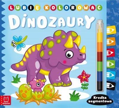 Lubię kolorować. Dinozaury.