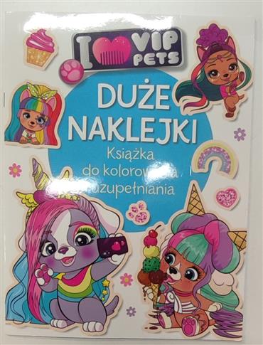 Duże naklejki i love pets