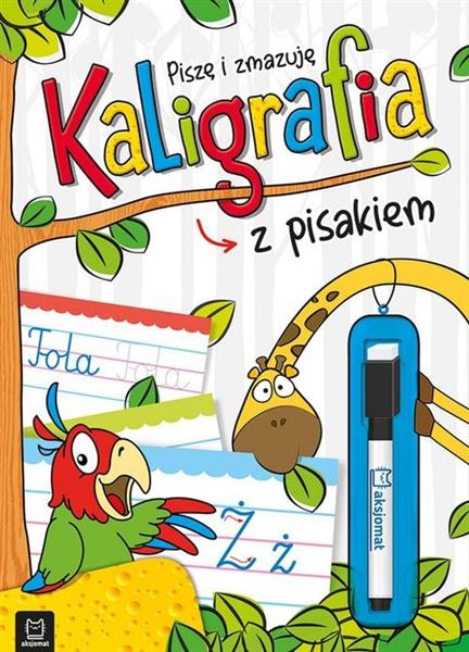 PISZE I ZMAZUJE KALIGRAFIA Z PISAKIEM
