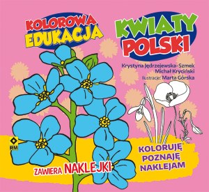 Kwiaty polski kolorowa edukacja