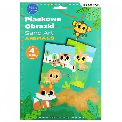 PIASKOWE OBRAZKI ANIMAL STARPAK KOP 12/24