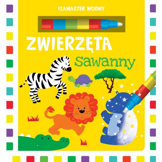 FLAMASTER WODNY. ZWIERZĘTA SAWANNY