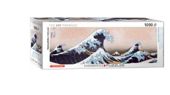Puzzle panoramiczne 1000 el. Wielka rafa Kanagawa