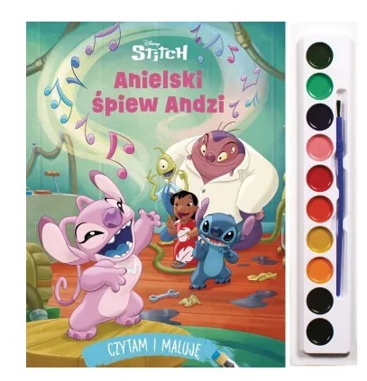 CZYTAM I MALUJĘ. ANIELSKI ŚPIEW ANDZI. DISNEY STIT