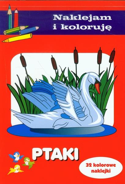 NAKLEJAM I KOLORUJĘ. PTAKI