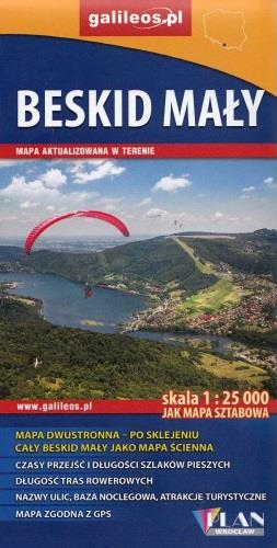 BESKID MAŁY. MAPA SZTABOWA 1:25 000