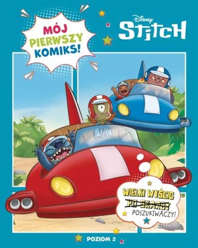 MÓJ PIERWSZY KOMIKS. POZIOM 2. WIELKI WYŚCIG POSZU
