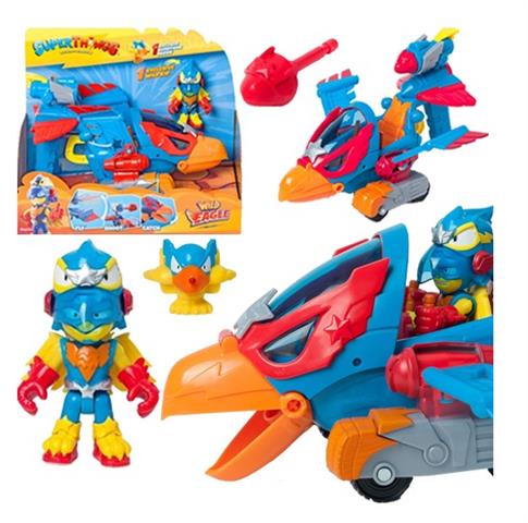 SUPER ZINGS SUPERTHINGS WILD EAGLE JET SAMOLOT POJ