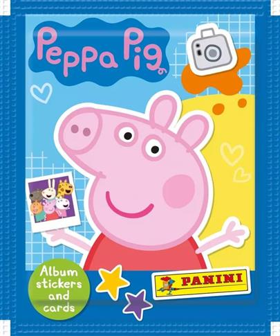 Saszetka z naklejkami Peppa Pig moja zabawa
