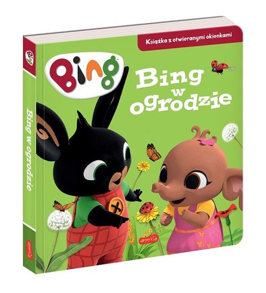 KSIĄŻKA Z OTWIERANYMI OKIENKAMI. BING W OGRODZIE