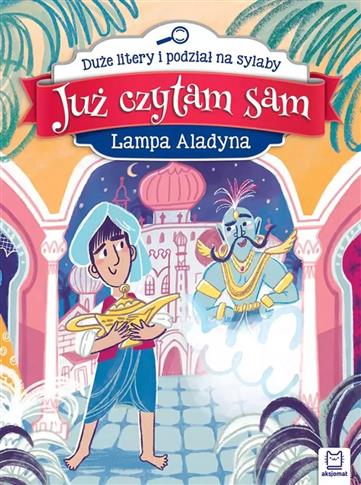 JUŻ CZYTAM SAM. LAMPA ALADYNA. DUŻE LITERY