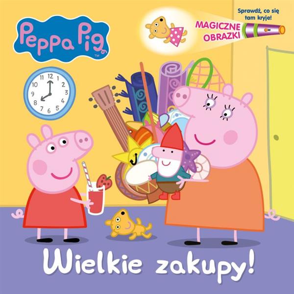 ŚWINKA PEPPA.MAGICZNE OBRAZKI.WIELKIE ZAKUPY